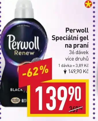 Billa Perwoll Speciální gel na praní nabídka