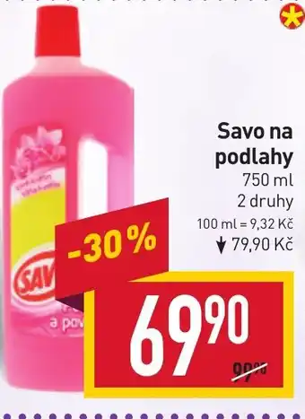 Billa Savo na podlahy nabídka