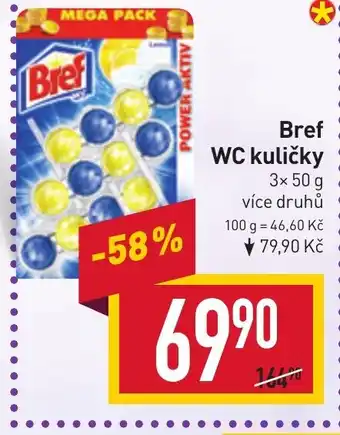 Billa Bref WC kuličky nabídka