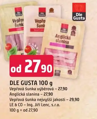 Trefa DLE GUSTA 100 g nabídka