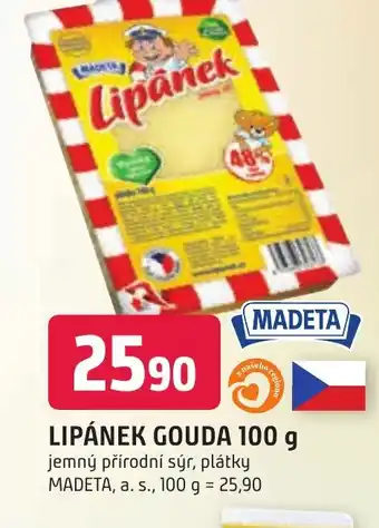 Trefa LIPÁNEK GOUDA 100 g nabídka