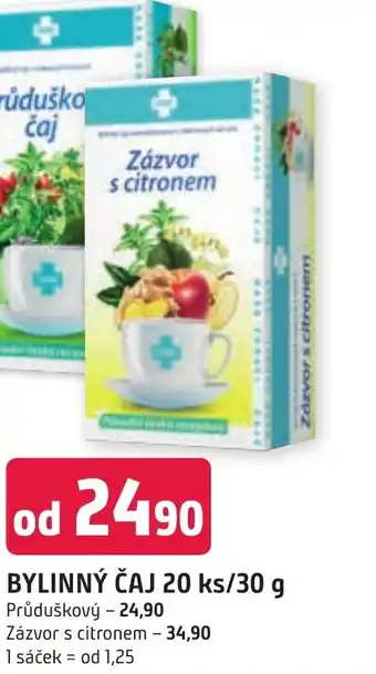 Trefa BYLINNÝ ČAJ 20 ks/30 g nabídka