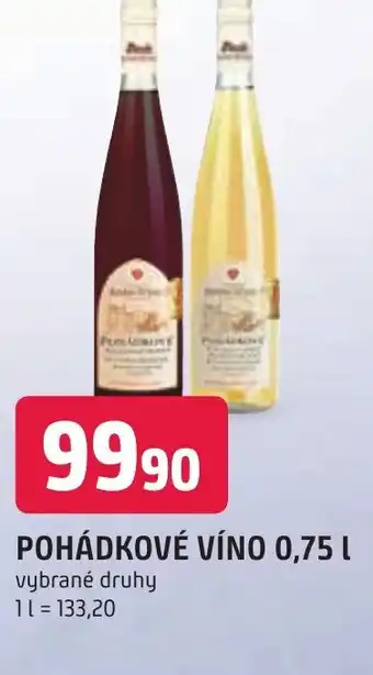 Trefa POHÁDKOVÉ VÍNO 0,75 L nabídka