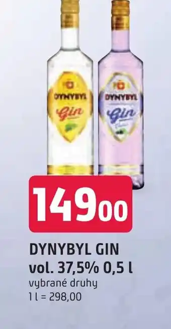 Trefa DYNYBYL GIN vol. 37,5% 0,5 L nabídka