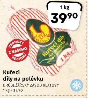 Coop Kuřecí díly na polévku nabídka