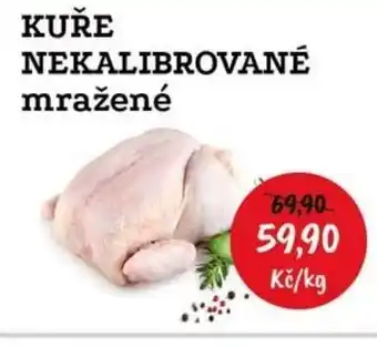 RABBIT řeznictví KUŘE NEKALIBROVANÉ mražené nabídka