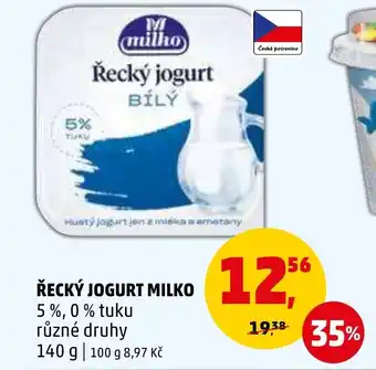 Penny Market ŘECKÝ JOGURT MILKO nabídka