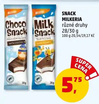 Penny Market SNACK MILKERIA nabídka