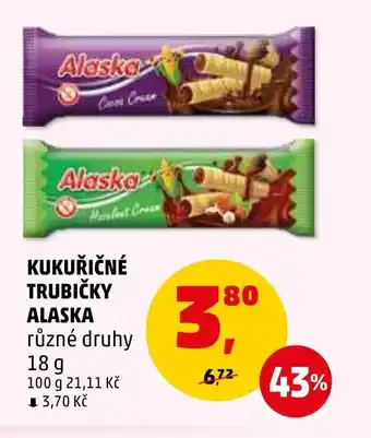 Penny Market KUKUŘIČNÉ TRUBIČKY ALASKA nabídka