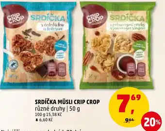 SRDÍČKA MÜSLI CRIP CROP