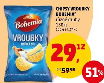 Penny Market CHIPSY VROUBKY BOHEMIA nabídka