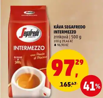 Penny Market KÁVA SEGAFREDO INTERMEZZO nabídka
