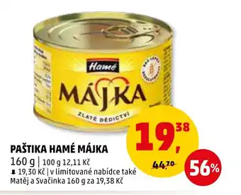 Penny Market PAŠTIKA HAMÉ MÁJKA nabídka