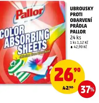Penny Market UBROUSKY PROTI OBARVENÍ PRÁDLA PALLOR nabídka