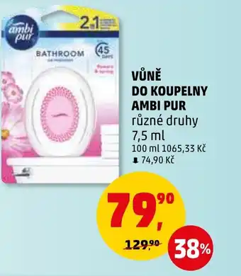 Penny Market VŮNĚ DO KOUPELNY AMBI PUR nabídka