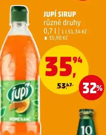 Penny Market JUPÍ SIRUP nabídka