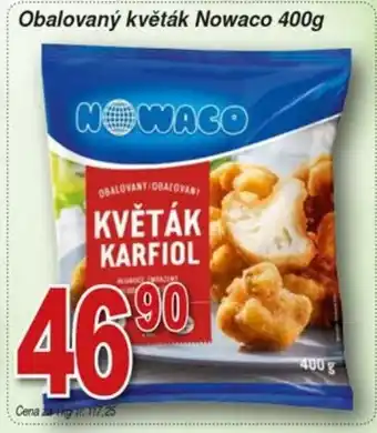 Hruška Obalovaný květák Nowaco 400g nabídka