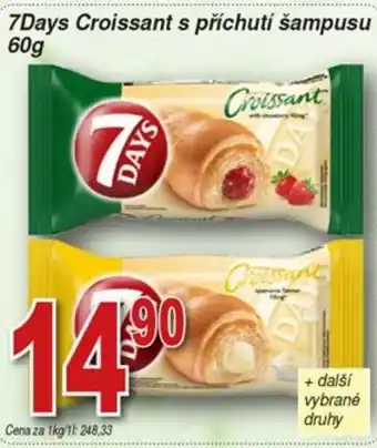 Hruška 7Days Croissant s příchutí šampusu 60g nabídka