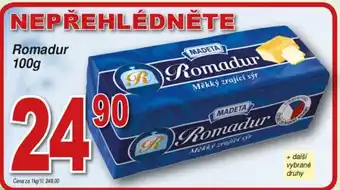 Hruška Romadur 100g nabídka