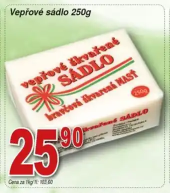 Hruška Vepřové sádlo 250g nabídka