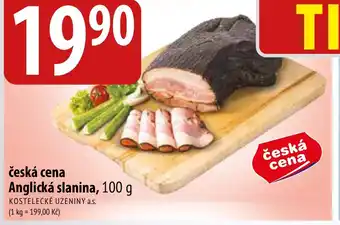 Bala česká cena Anglická slanina, 100 g nabídka