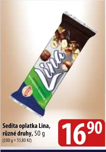 Bala Sedita oplatka Lina, různé druhy, 50 g nabídka
