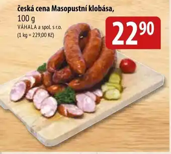 Bala česká cena Masopustní klobása, 100 g nabídka
