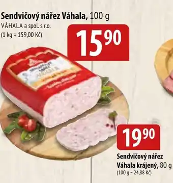 Bala Sendvičový nářez Váhala, 100 g nabídka