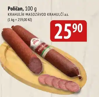 Bala Poličan, 100 g nabídka