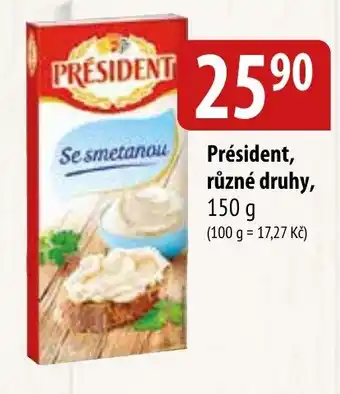 Bala Président, různé druhy, 150 g nabídka