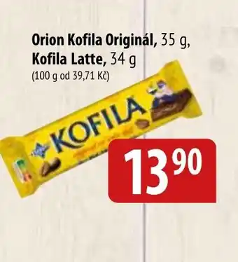 Bala Orion Kofila Originál, 35 g, Kofila Latte, 34 g nabídka