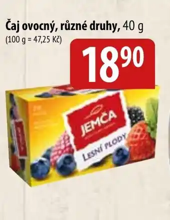 Bala Čaj ovocný, různé druhy, 40 g nabídka