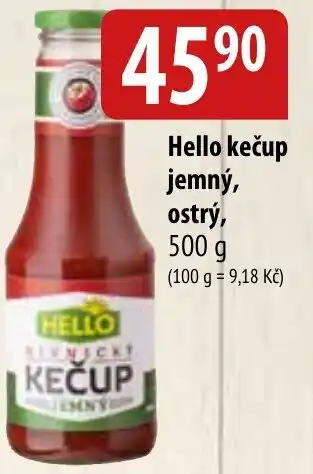 Bala Hello kečup jemný, ostrý, 500 g nabídka