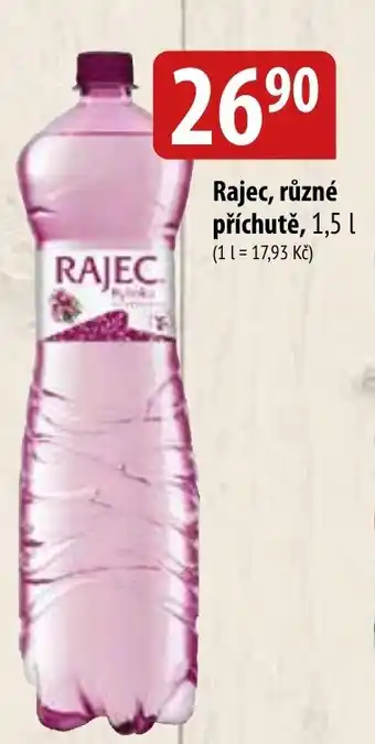 Bala Rajec, různé příchutě, 1,5 l. nabídka