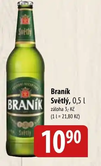 Bala Braník Světlý, 0,5 l. nabídka