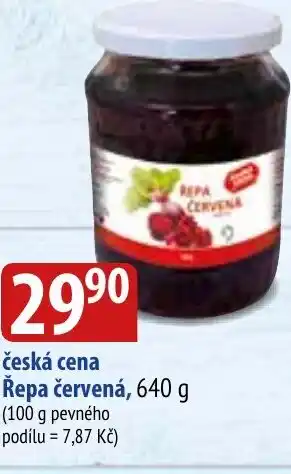 Bala česká cena Řepa červená, 640 g nabídka