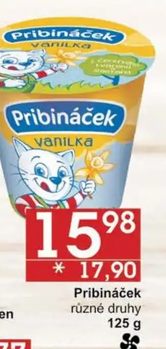 Jip Pribináček různé druhy 125 g nabídka