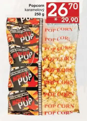Popcorn karamelový 250 g
