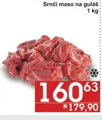Jip Srnčí maso na guláš 1 kg nabídka