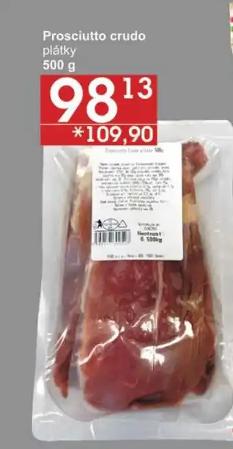 Jip Prosciutto crudo plátky 500 g nabídka