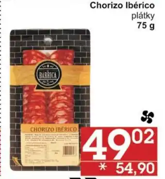 Jip Chorizo Ibérico plátky 75 g nabídka