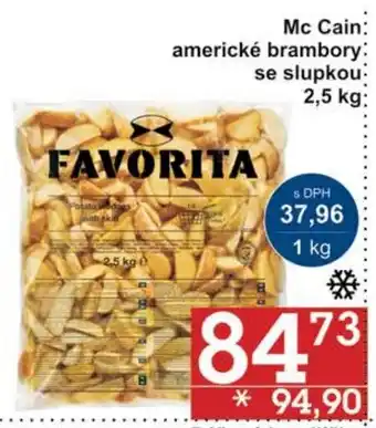 Jip Mc Cain americké brambory se slupkou 2,5 kg nabídka