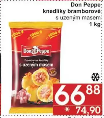 Jip Don Peppe: knedlíky bramborové s uzeným masem 1 kg nabídka