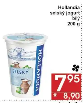 Jip Hollandia selský jogurt bílý 200 g nabídka