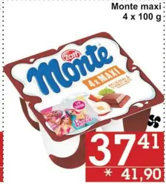 Jip Monte maxi 4 x 100 g nabídka