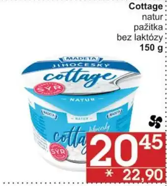 Cottage natur pažitka bez laktózy 150 g