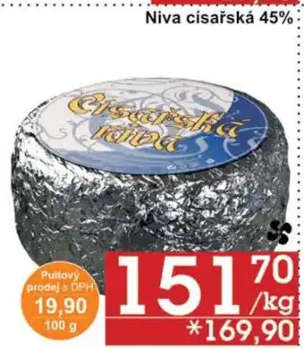 Jip Niva císařská 45% nabídka