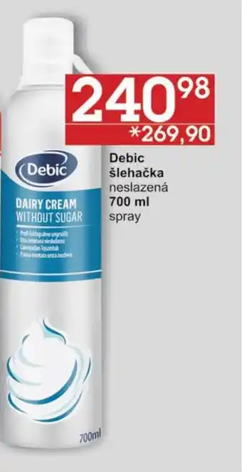 Jip Debic šlehačka neslazená 700 ml spray nabídka