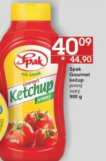 Jip Spak Gourmet kečup nabídka