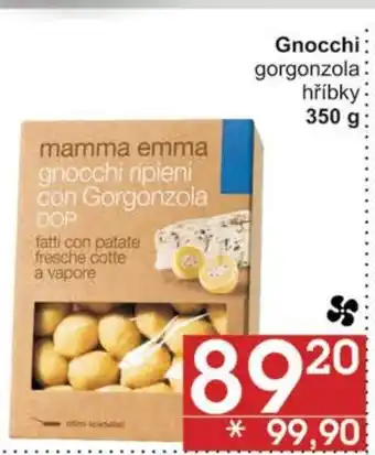 Jip Gnocchi gorgonzola hříbky 350 g nabídka
